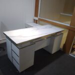 Director Table With Marble Top